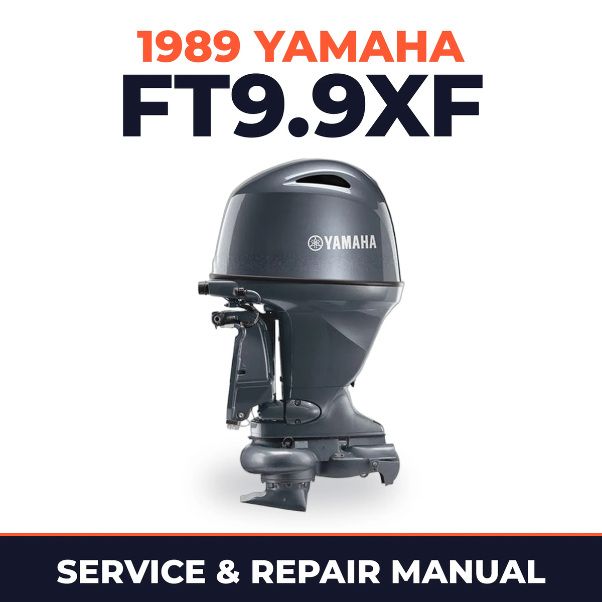 1989 Yamaha FT9.9XF 4 stroke Service and Repair Manual