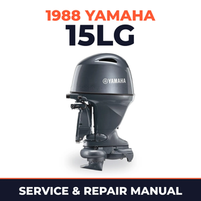 1988 Yamaha 15LG 2 stroke Service and Repair Manual