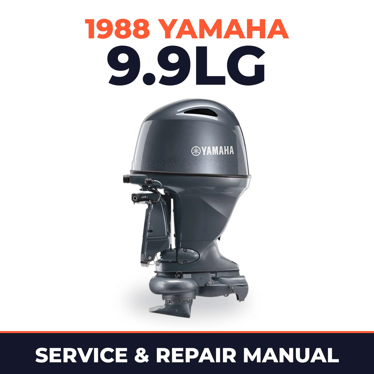 1988 Yamaha 9.9LG 2 stroke Service and Repair Manual