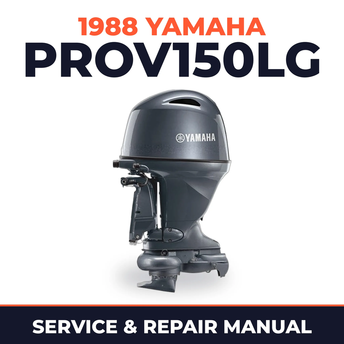 1988 Yamaha PROV150LG 2 stroke Service and Repair Manual