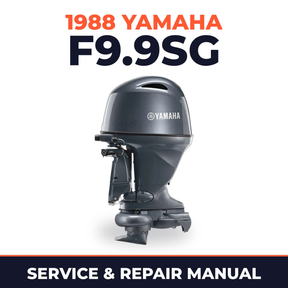 1988 Yamaha F9.9SG 4 stroke Service and Repair Manual