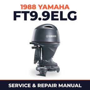 1988 Yamaha FT9.9ELG 4 stroke Service and Repair Manual