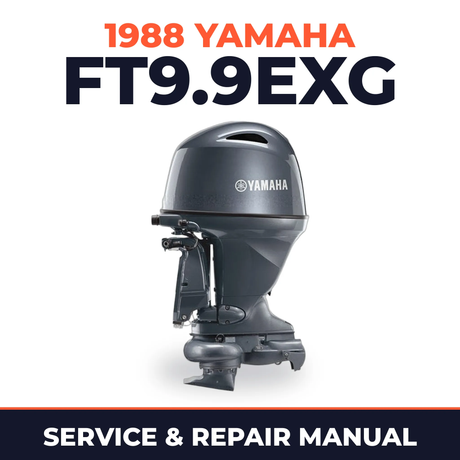 1988 Yamaha FT9.9EXG 4 stroke Service and Repair Manual