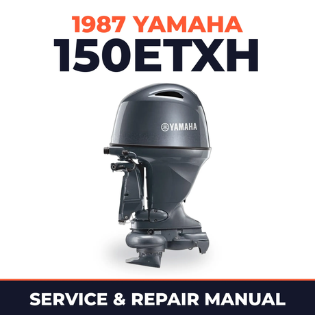 1987 Yamaha 150ETXH 2 stroke Service and Repair Manual