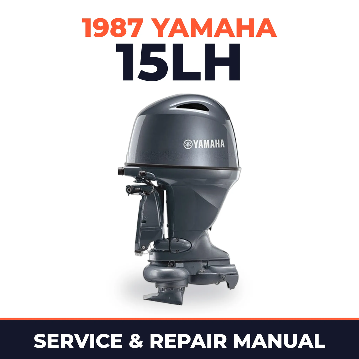 1987 Yamaha 15LH 2 stroke Service and Repair Manual