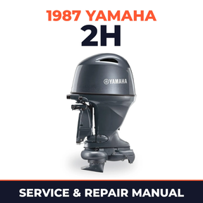 1987 Yamaha 2H 2 stroke Service and Repair Manual