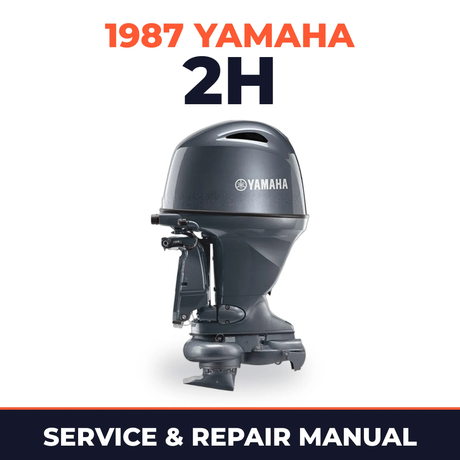 1987 Yamaha 2H 2 stroke Service and Repair Manual