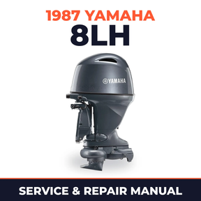 1987 Yamaha 8LH 2 stroke Service and Repair Manual