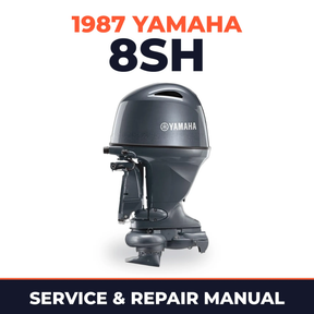 1987 Yamaha 8SH 2 stroke Service and Repair Manual