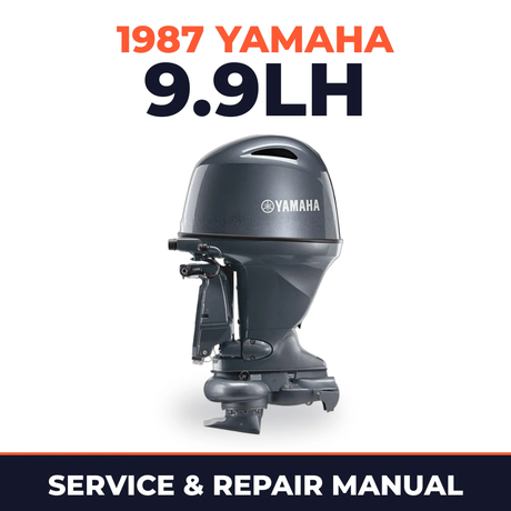 1987 Yamaha 9.9LH 2 stroke Service and Repair Manual
