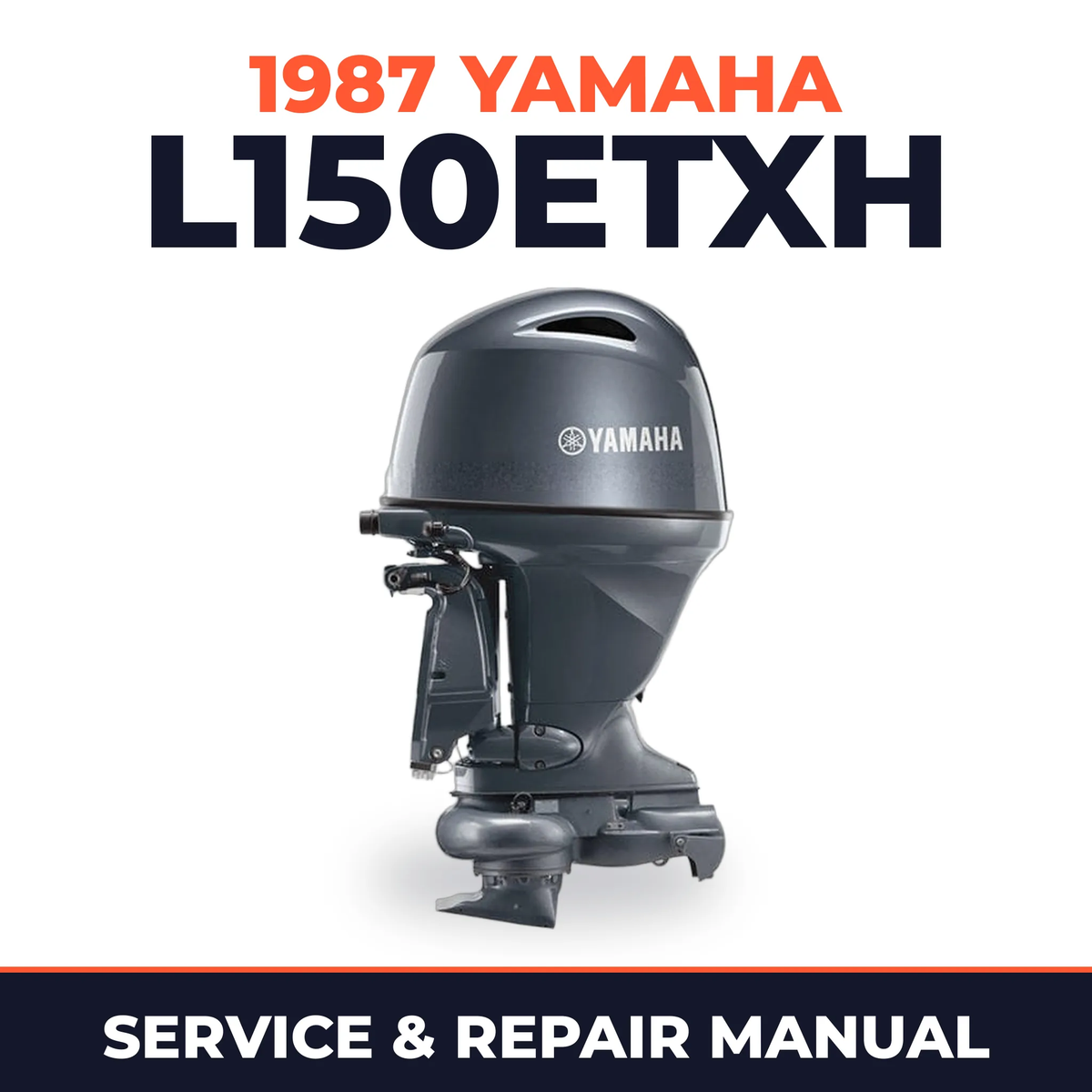 1987 Yamaha L150ETXH 2 stroke Service and Repair Manual