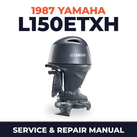 1987 Yamaha L150ETXH 2 stroke Service and Repair Manual