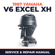1987 Yamaha V6_EXCEL_XH 2 stroke Service and Repair Manual