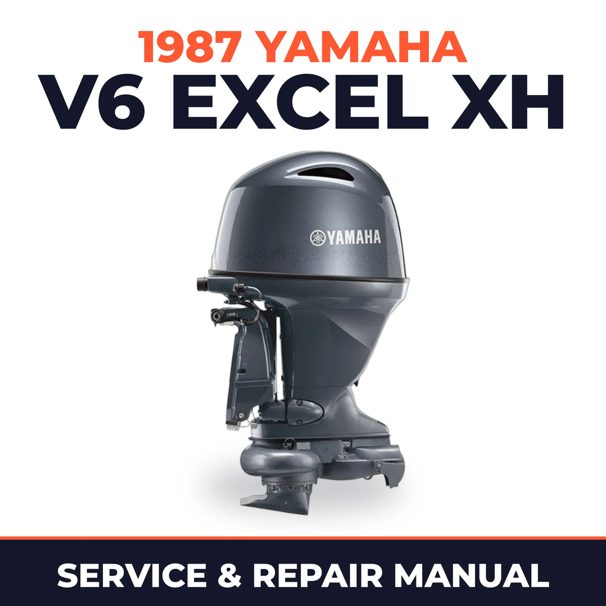 1987 Yamaha V6_EXCEL_XH 2 stroke Service and Repair Manual