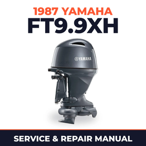 1987 Yamaha FT9.9XH 4 stroke Service and Repair Manual