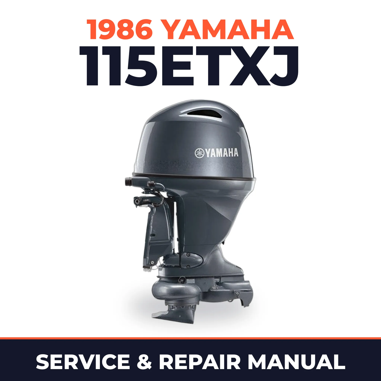 1986 Yamaha 115ETXJ 2 stroke Service and Repair Manual