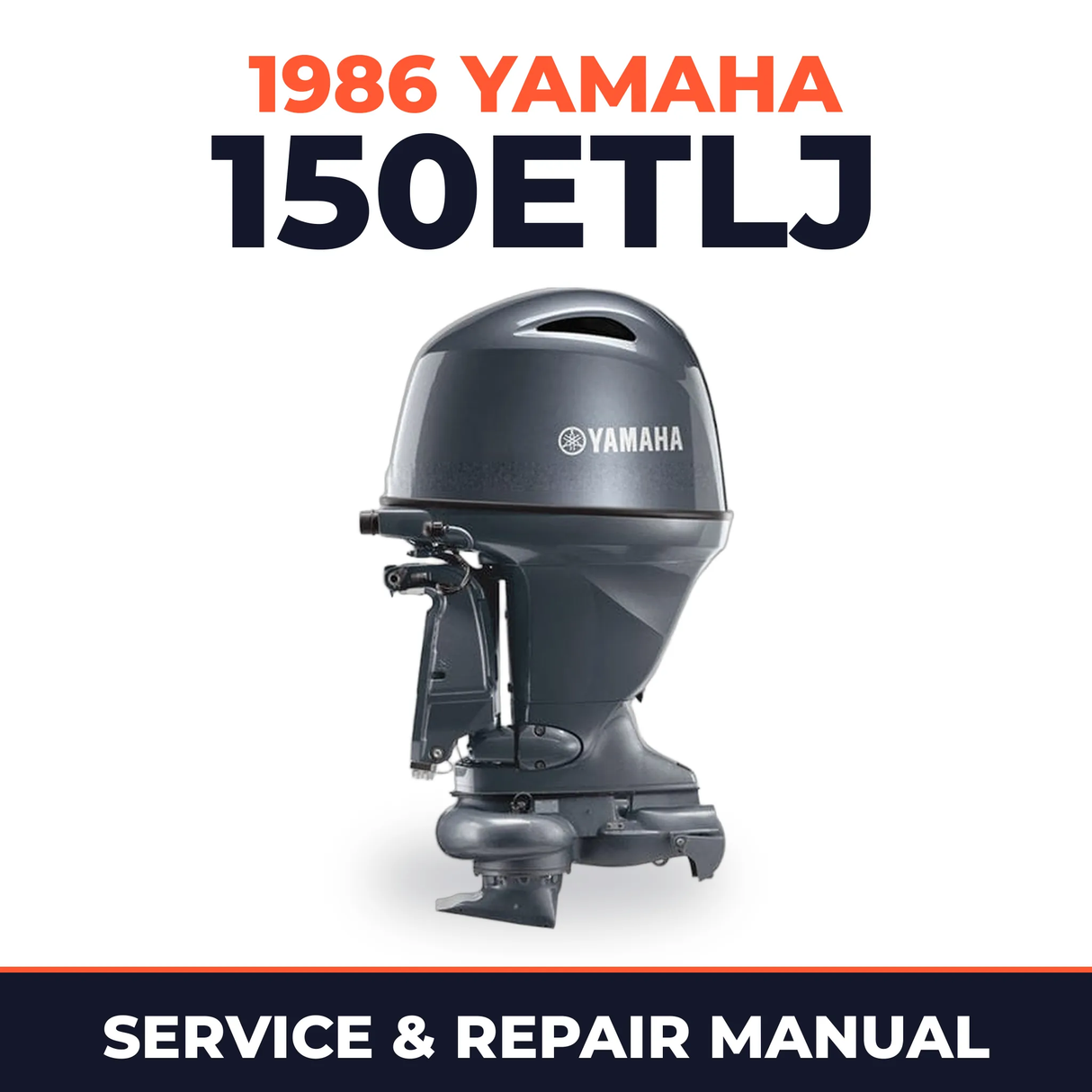 1986 Yamaha 150ETLJ 2 stroke Service and Repair Manual