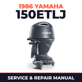 1986 Yamaha 150ETLJ 2 stroke Service and Repair Manual