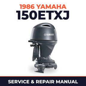 1986 Yamaha 150ETXJ 2 stroke Service and Repair Manual