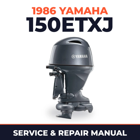 1986 Yamaha 150ETXJ 2 stroke Service and Repair Manual
