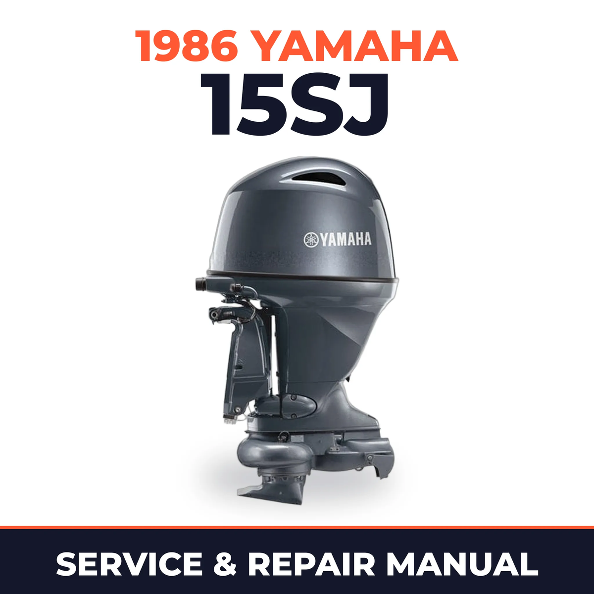 1986 Yamaha 15SJ 2 stroke Service and Repair Manual