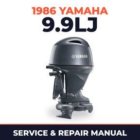 1986 Yamaha 9.9LJ 2 stroke Service and Repair Manual