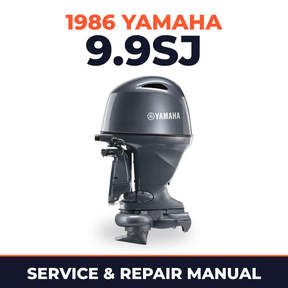 1986 Yamaha 9.9SJ 2 stroke Service and Repair Manual