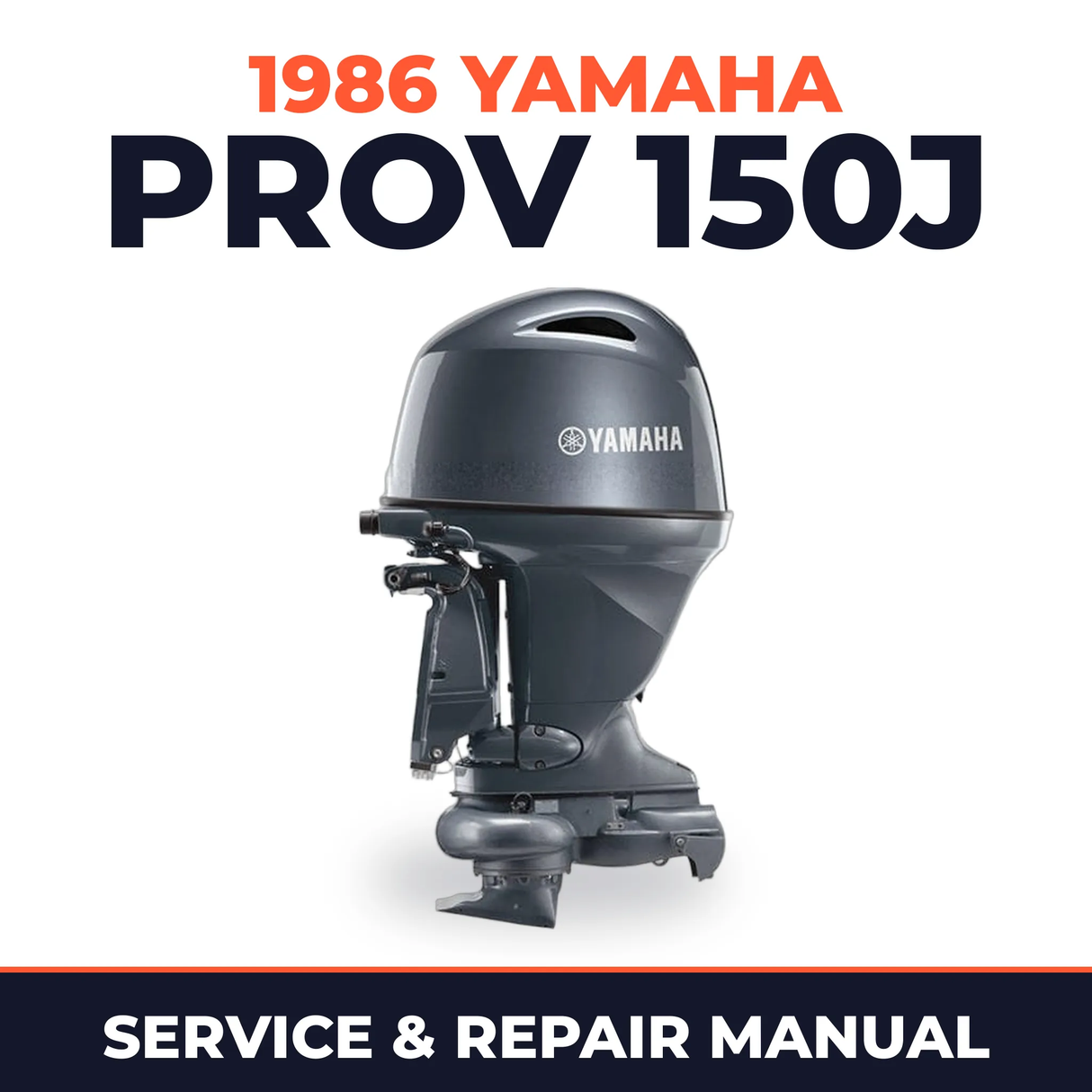 1986 Yamaha PROV_150J 2 stroke Service and Repair Manual