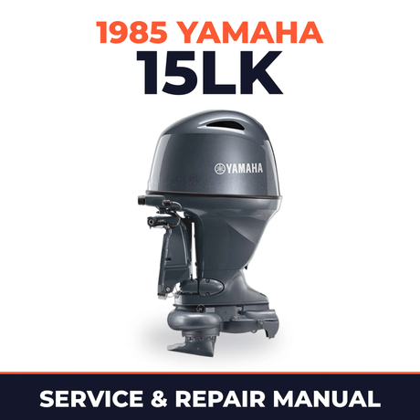 1985 Yamaha 15LK 2 stroke Service and Repair Manual