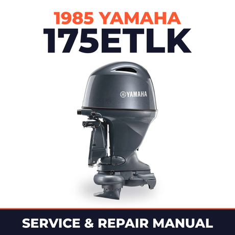 1985 Yamaha 175ETLK 2 stroke Service and Repair Manual