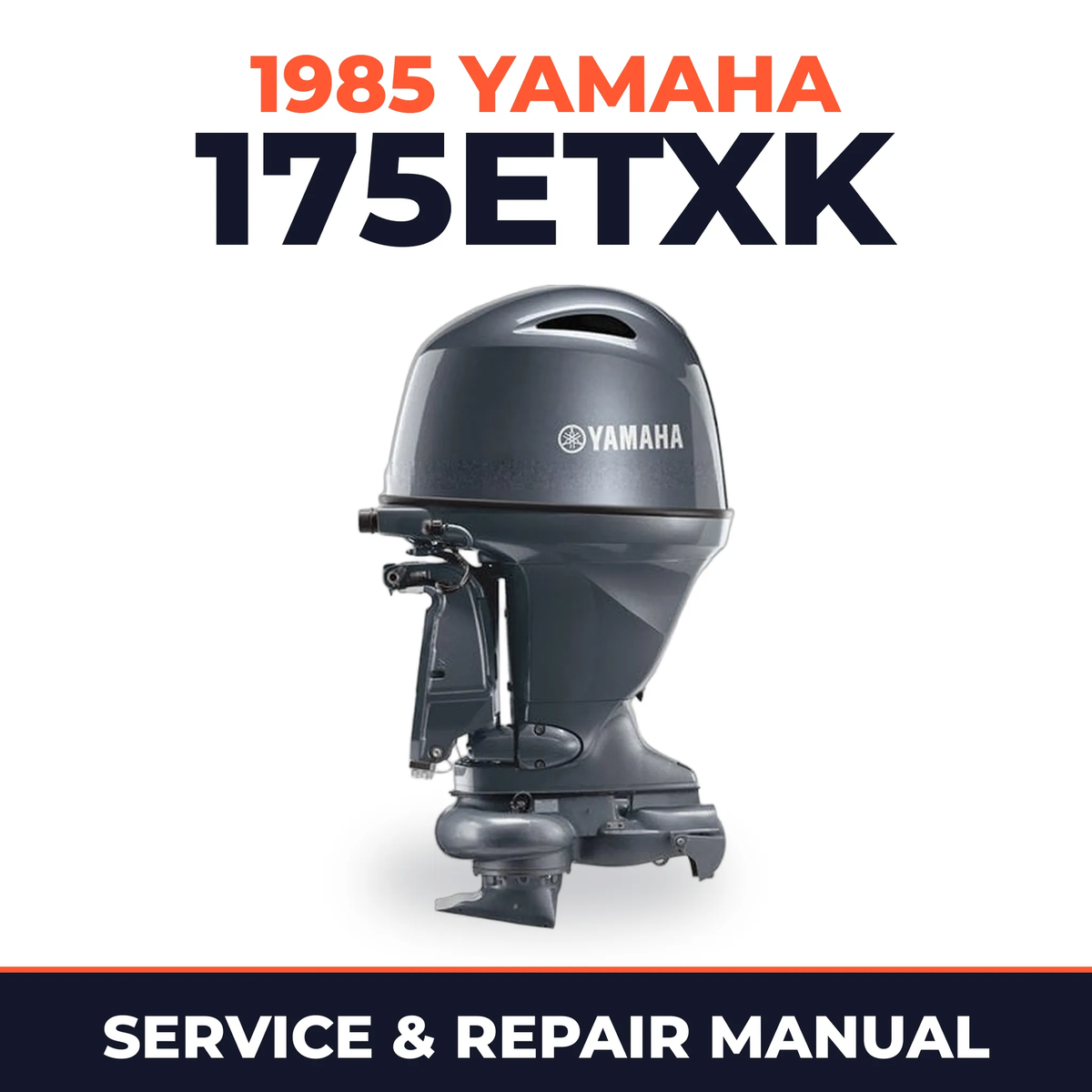 1985 Yamaha 175ETXK 2 stroke Service and Repair Manual