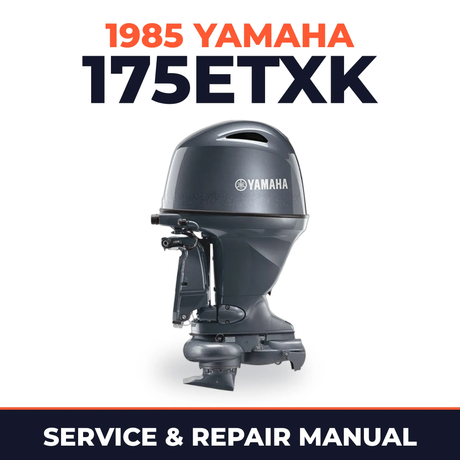 1985 Yamaha 175ETXK 2 stroke Service and Repair Manual