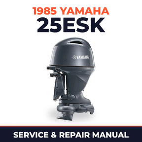 1985 Yamaha 25ESK 2 stroke Service and Repair Manual