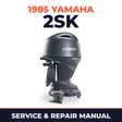 1985 Yamaha 2SK 2 stroke Service and Repair Manual