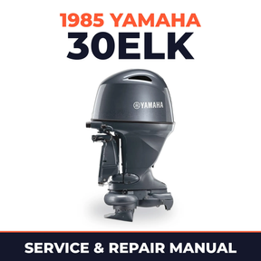 1985 Yamaha 30ELK 2 stroke Service and Repair Manual