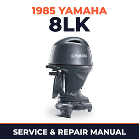 1985 Yamaha 8LK 2 stroke Service and Repair Manual
