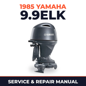 1985 Yamaha 9.9ELK 2 stroke Service and Repair Manual