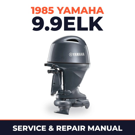 1985 Yamaha 9.9ELK 2 stroke Service and Repair Manual