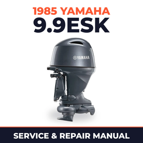 1985 Yamaha 9.9ESK 2 stroke Service and Repair Manual