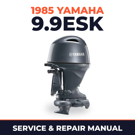 1985 Yamaha 9.9ESK 2 stroke Service and Repair Manual