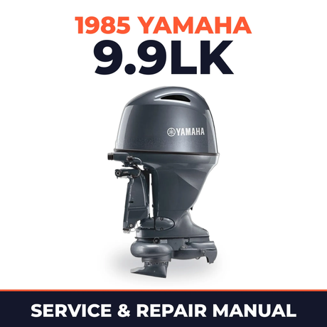 1985 Yamaha 9.9LK 2 stroke Service and Repair Manual