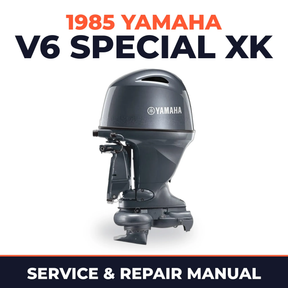 1985 Yamaha V6 SPECIAL XK 2 stroke Service and Repair Manual