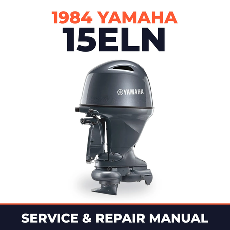 1984 Yamaha 15ELN 2 stroke Service and Repair Manual