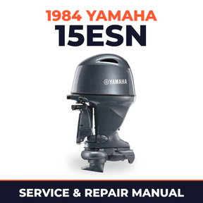 1984 Yamaha 15ESN 2 stroke Service and Repair Manual