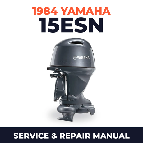 1984 Yamaha 15ESN 2 stroke Service and Repair Manual