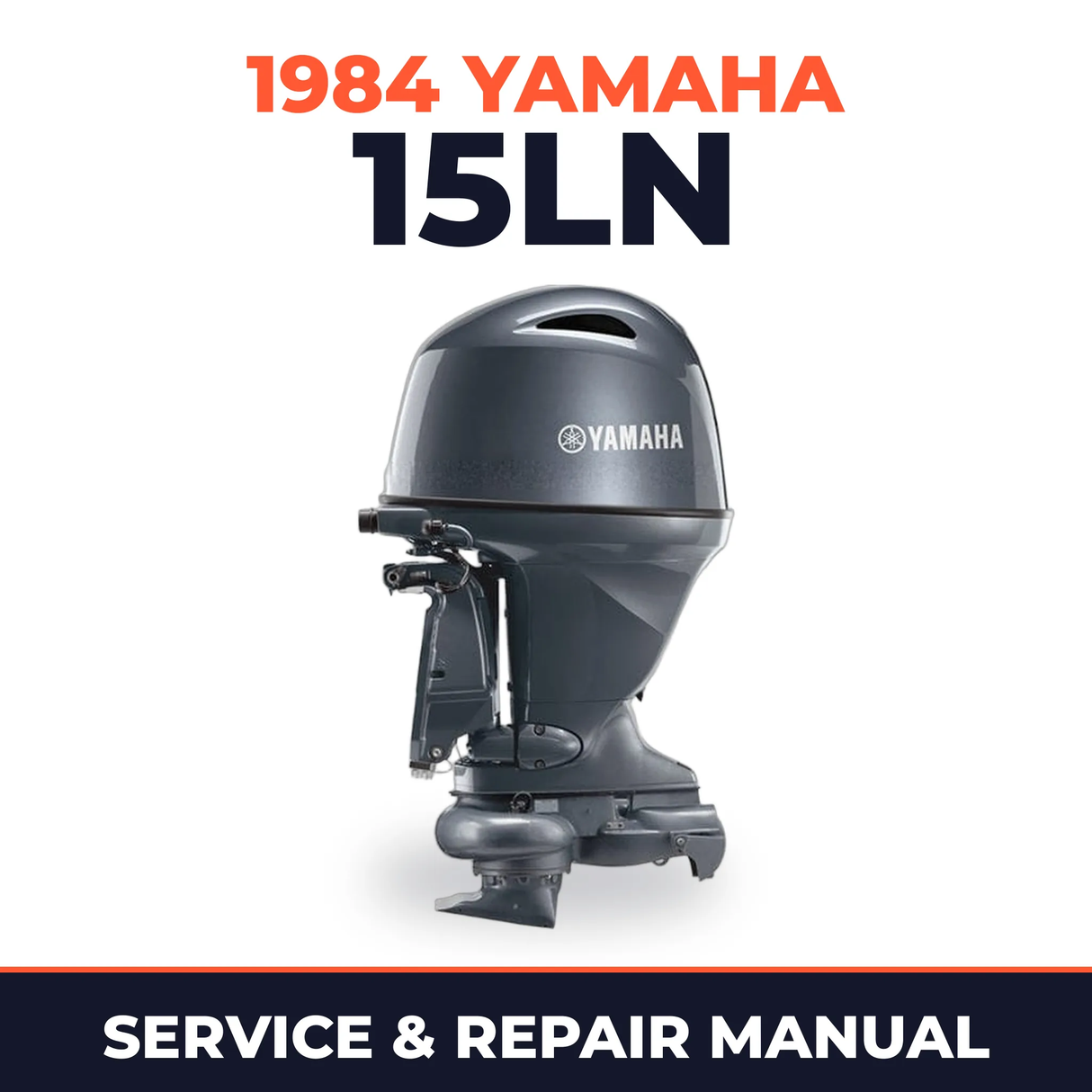 1984 Yamaha 15LN 2 stroke Service and Repair Manual