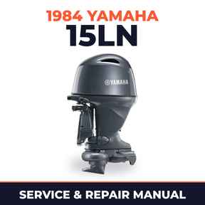 1984 Yamaha 15LN 2 stroke Service and Repair Manual