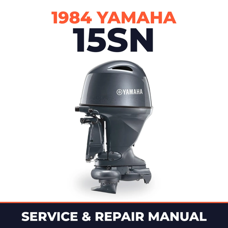 1984 Yamaha 15SN 2 stroke Service and Repair Manual