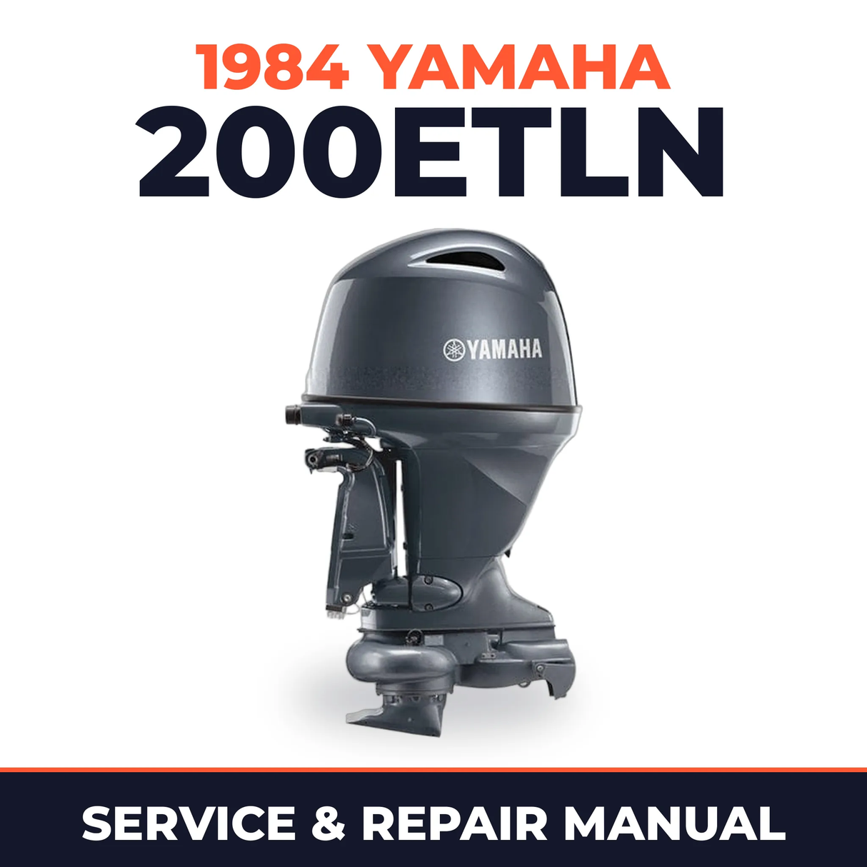 1984 Yamaha 200ETLN 2 stroke Service and Repair Manual