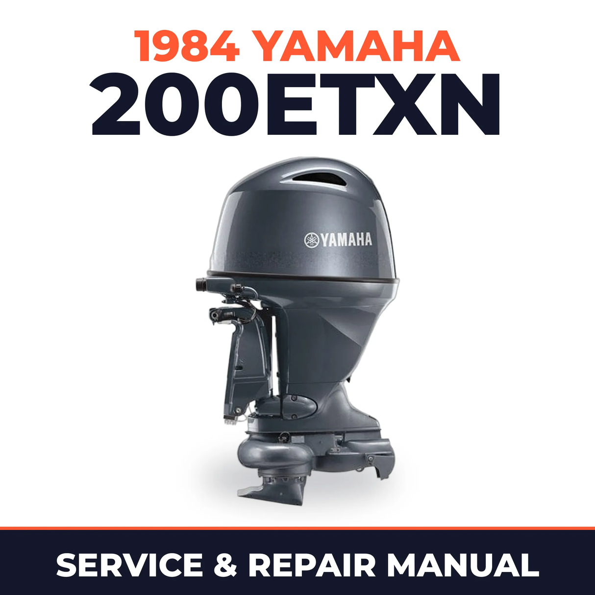 1984 Yamaha 200ETXN 2 stroke Service and Repair Manual